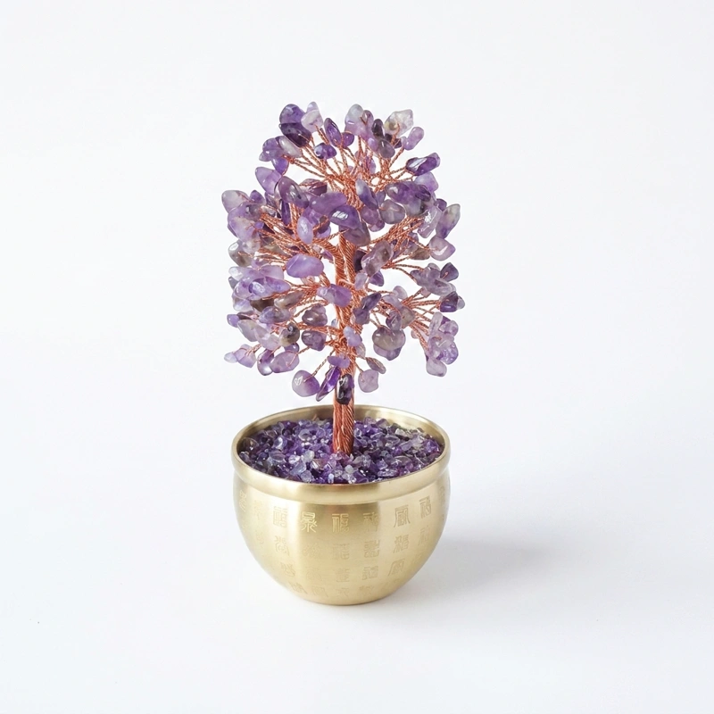 Amethyst Money Tree – Inner Peace & Abundance