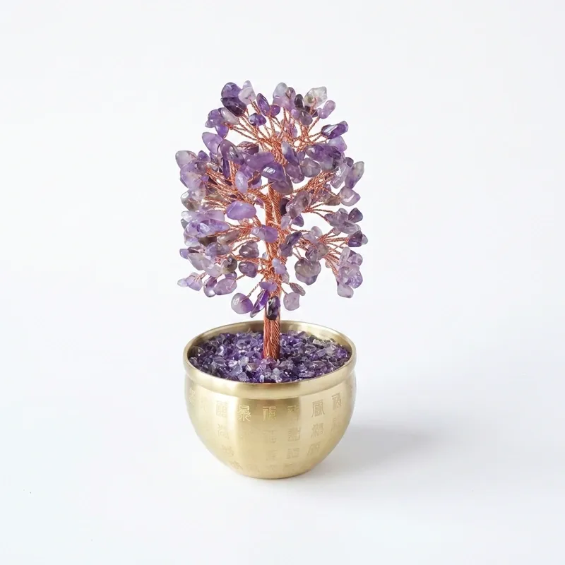 Amethyst Money Tree – Inner Peace & Abundance