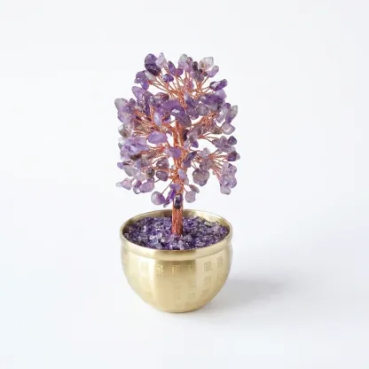 Amethyst Money Tree – Inner Peace & Abundance