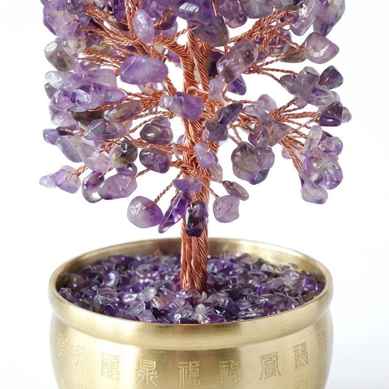 Amethyst Money Tree – Inner Peace & Abundance