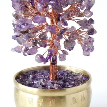 Amethyst Money Tree – Inner Peace & Abundance