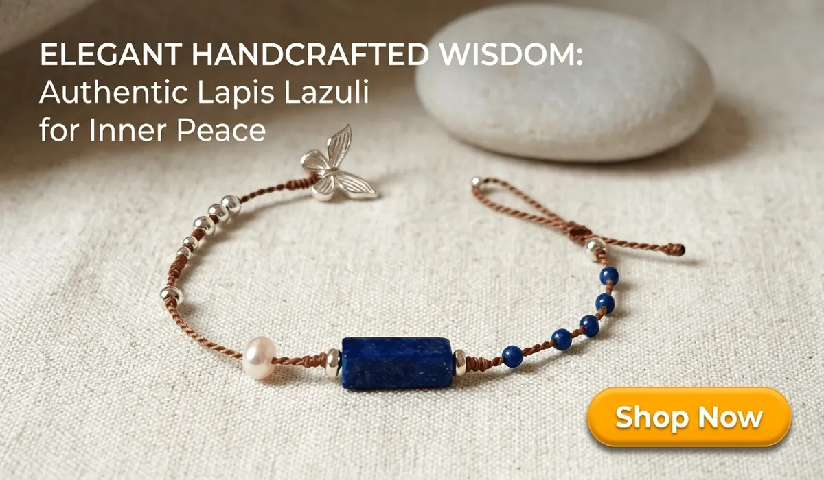 Handmade S925 Silver Butterfly and Lapis Lazuli Braided Cord Bracelet for Women - Bohemian Style Healing Crystal Jewelry