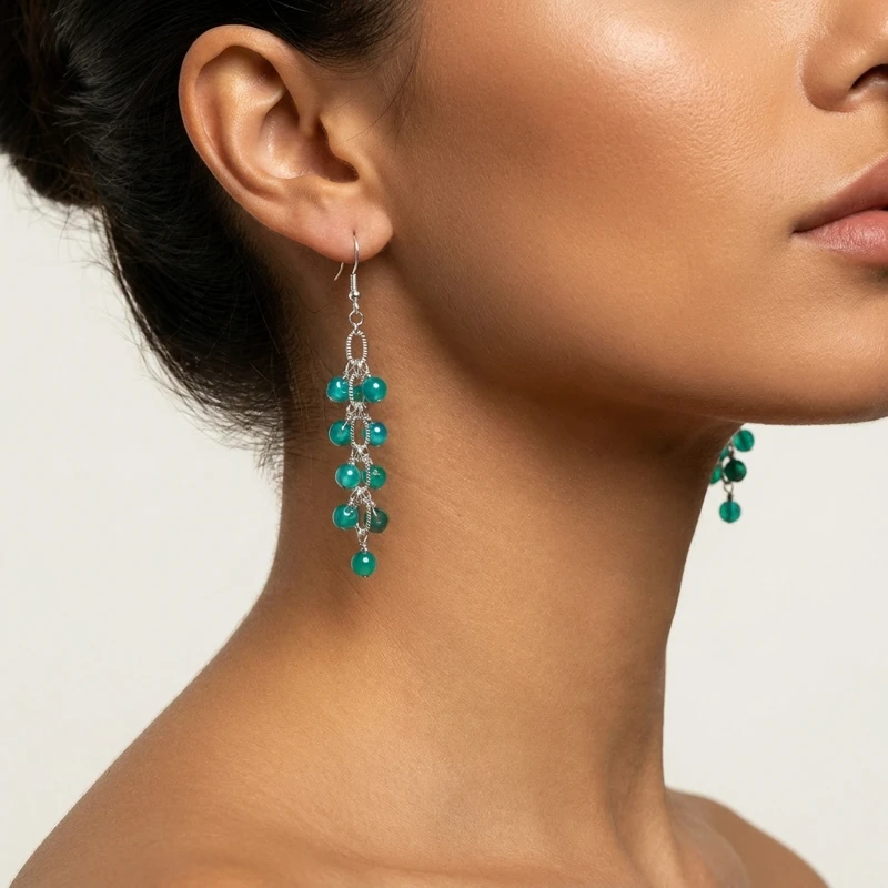 Blue-green Jade Earrings – Timeless Elegance, Inner Peace & Protection