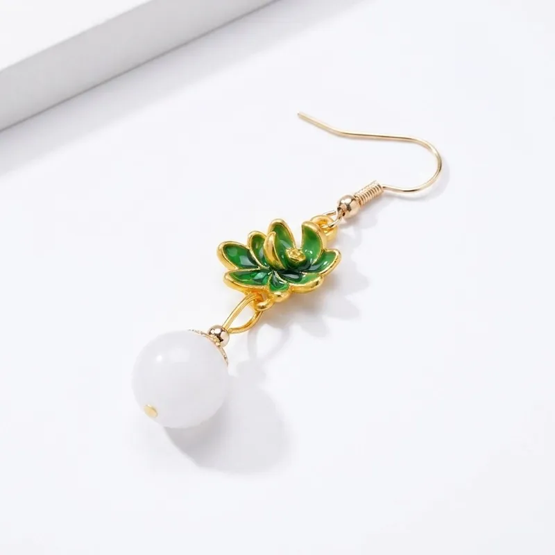 White Chalcedony Earrings – Inner Peace, Protection & Serenity