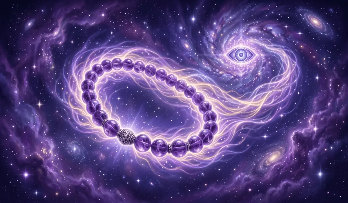 Amethyst Wrist Mala Benefits: A Guide to Enhancing Intuition and Restful Sleep