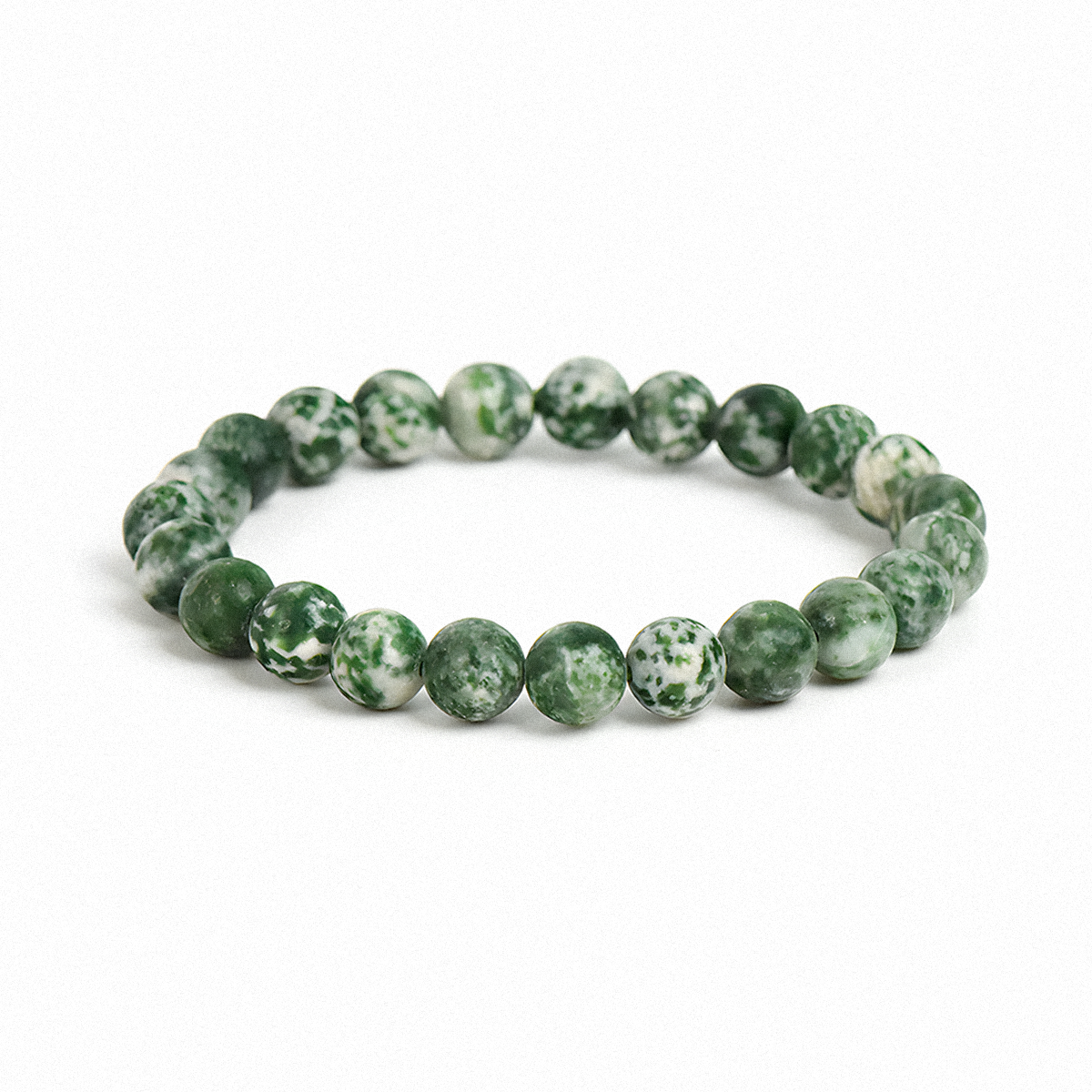 ​​Qinghai Green Beads Bracelet – Modern Energy, Ancient Wisdom​​