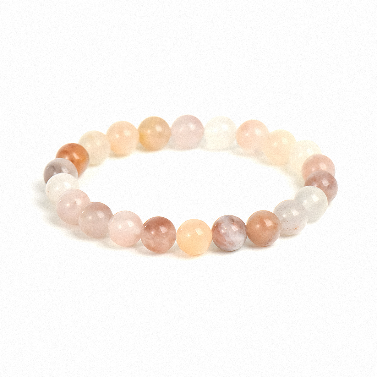 Violet Stone Beads Bracelet – Crown of Spiritual Wisdom​​