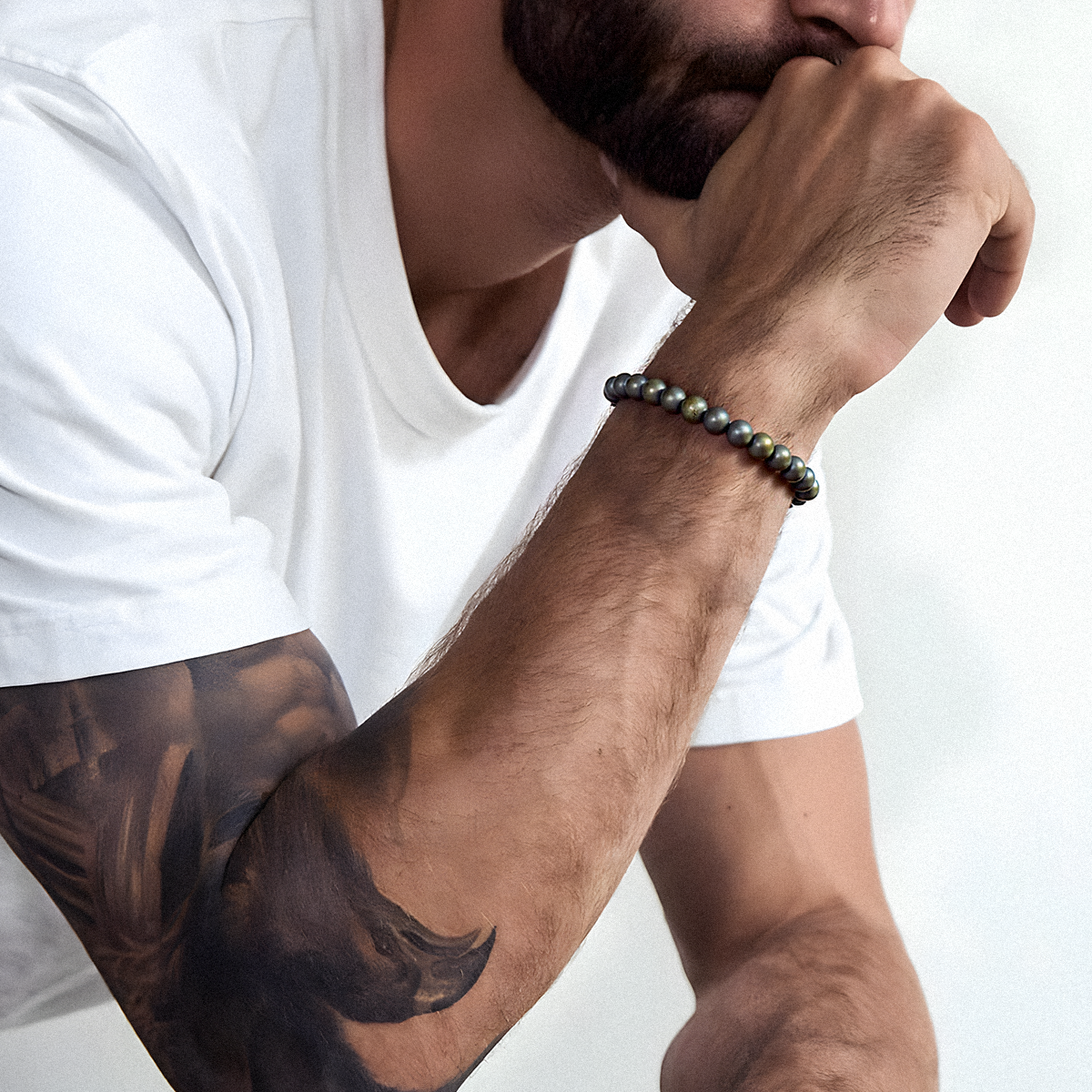 ​​Chalcopyrite Beads Bracelet – The Wealth Frequency​​