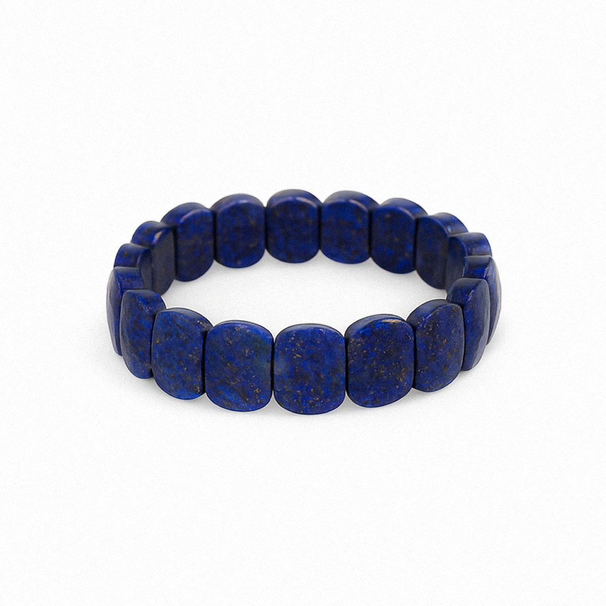 Lapis Lazuli Flat Beaded Bracelet – The Stone of Heaven