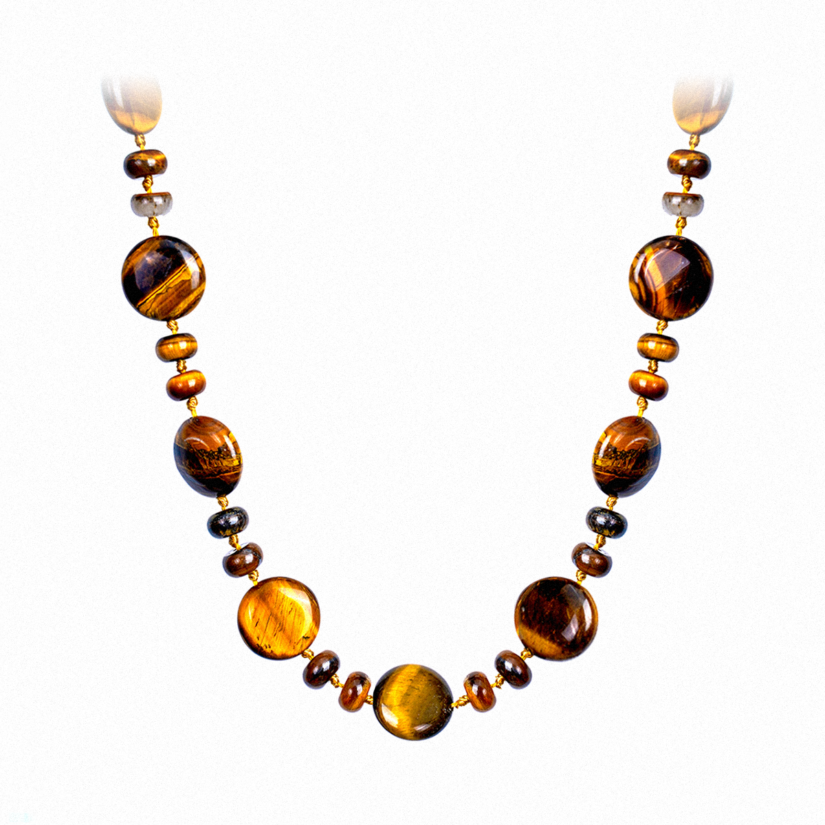 Tiger's Eye Lumina Necklace - The Glimmer of Insight