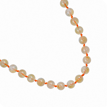 Citrine Radiance Necklace - The Glow of Prosperity