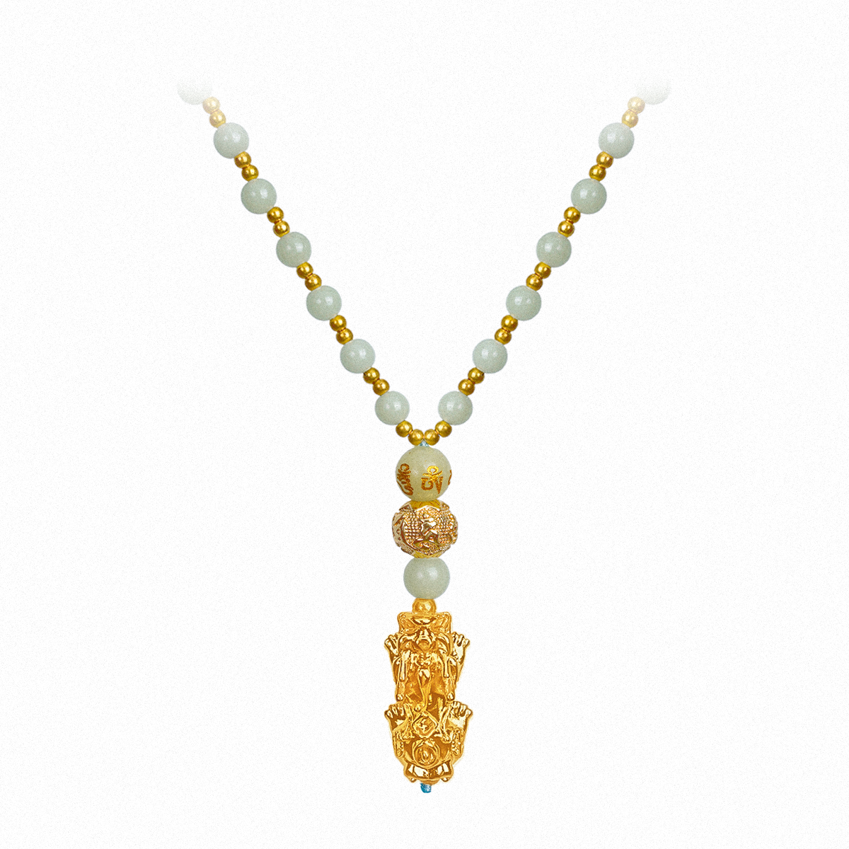 Fluorite Pixiu Pendant Necklace - The Brilliance of Clarity and Wealth