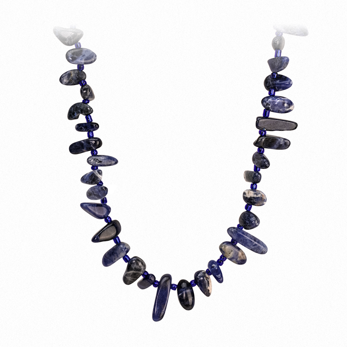 Blue-Vein Stone Necklace – The Mind’s Clarity