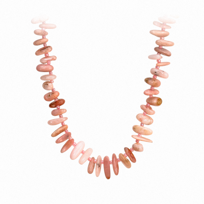 Pink Opal Necklace – The Heart’s Gentle Embrace