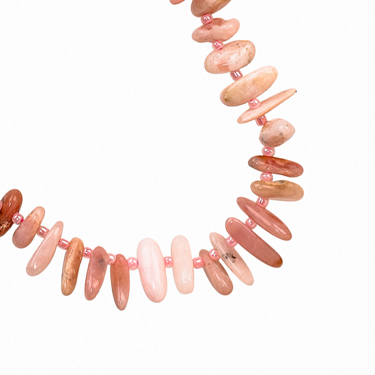 Pink Opal Necklace – The Heart’s Gentle Embrace