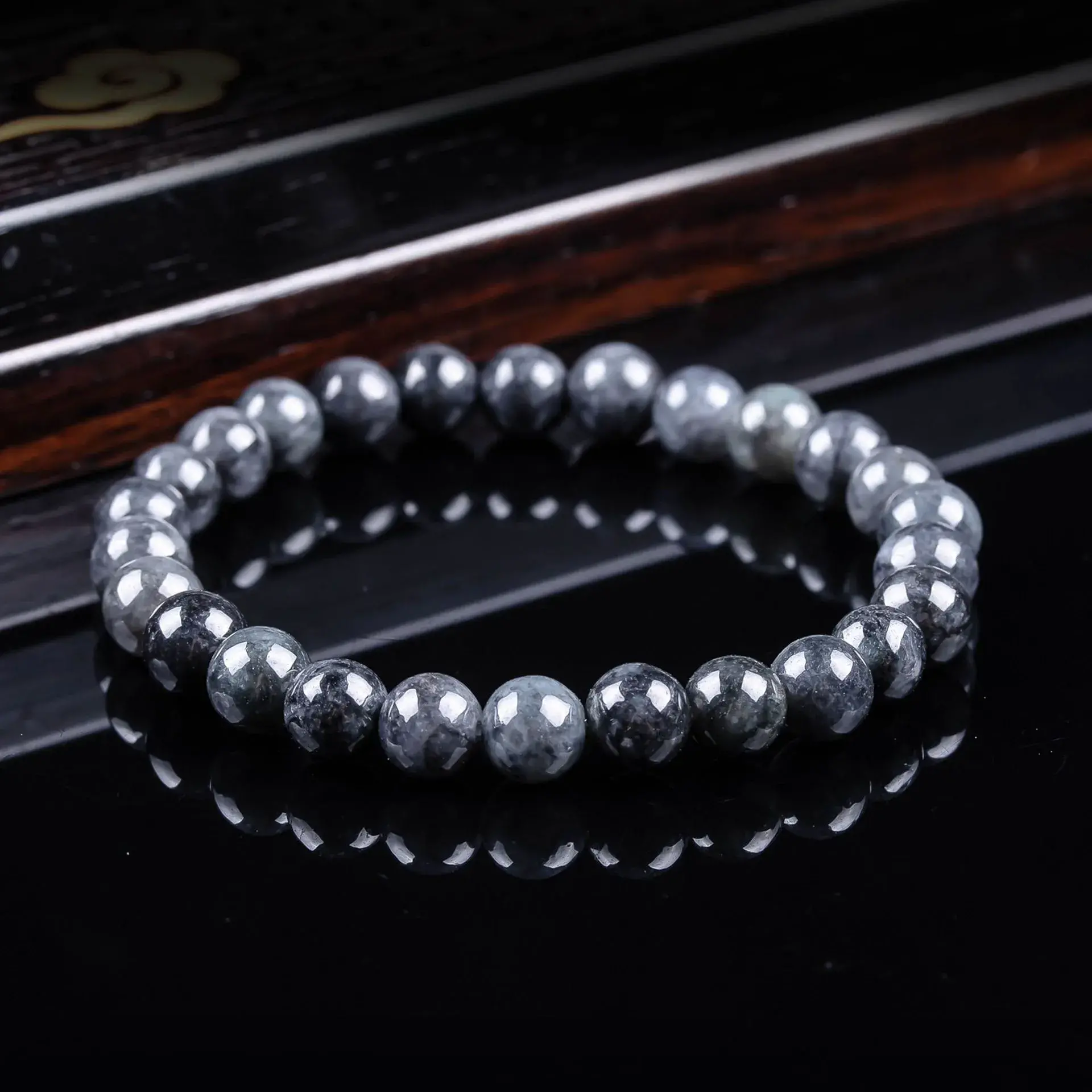Black Jade Bracelet for Protection & Inner Peace