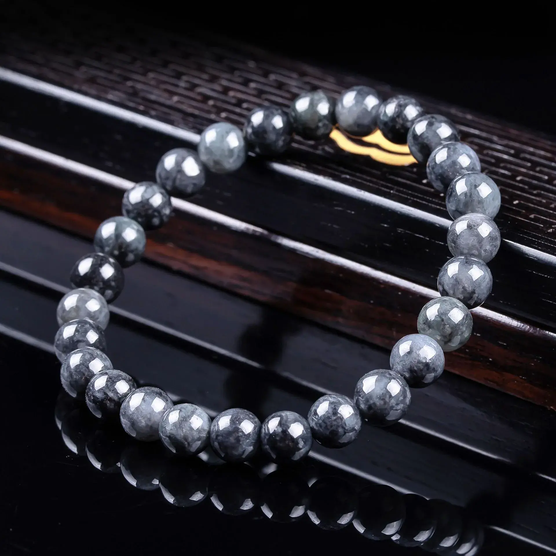 Black Jade Bracelet for Protection & Inner Peace