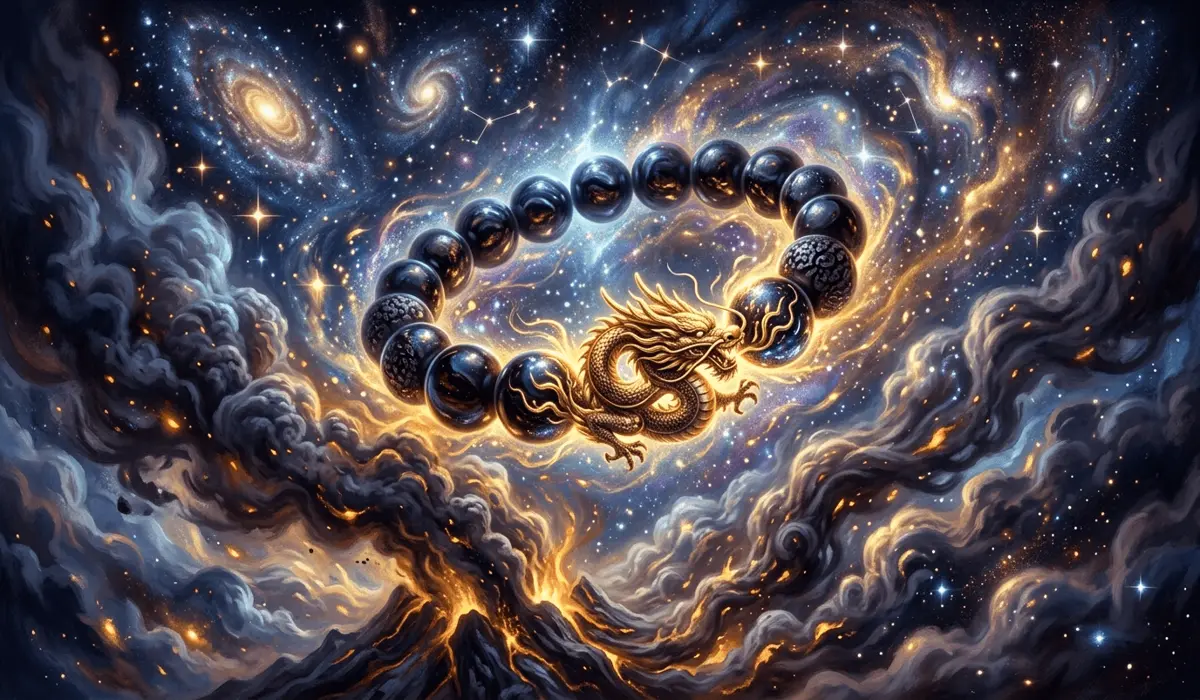 The Spiritual Meaning and Protective Power of the Black Obsidian Dragon Bracelet