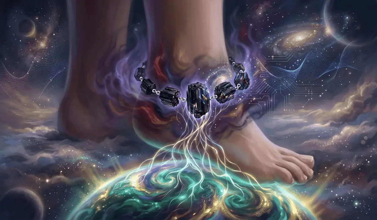 Black Tourmaline Anklets: A Guide to EMF Protection and Spiritual Grounding