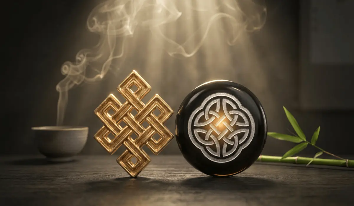 Celtic Knot vs. Buddhist Endless Knot: Comparing Sacred Symbolism and Origins