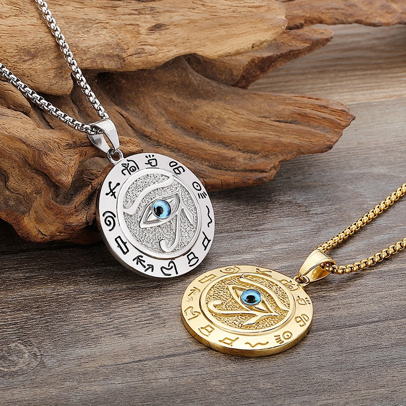 Eye of Horus Egyptian Amulet Pendant Necklace – Protection, Restoration & Spiritual Insight
