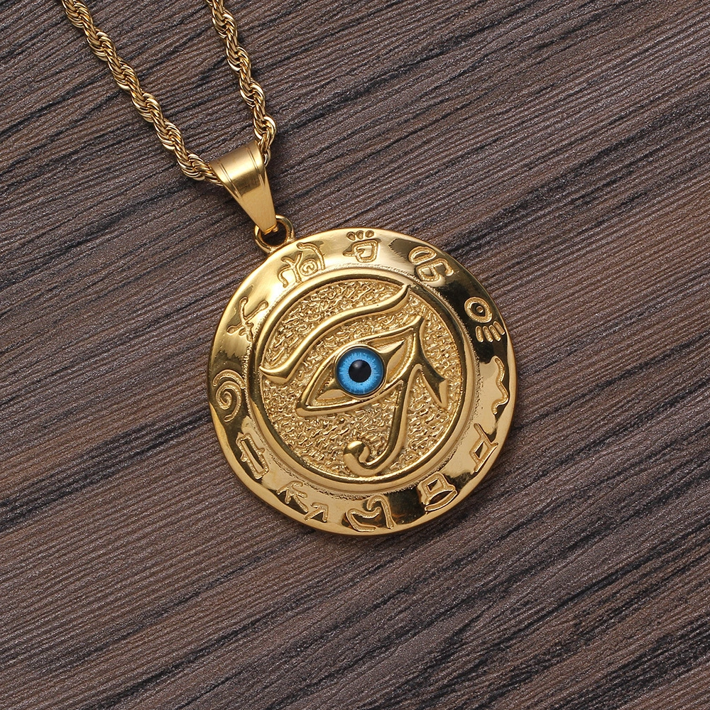 Eye of Horus Egyptian Amulet Pendant Necklace – Protection, Restoration & Spiritual Insight