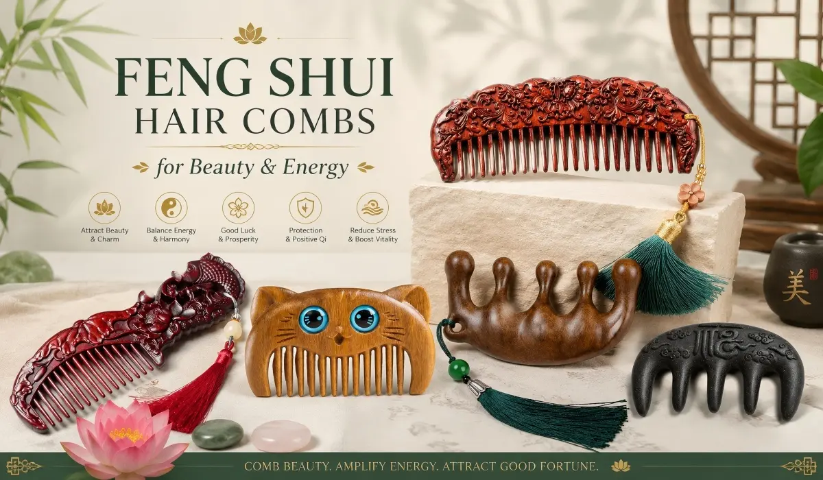 Feng Shui Hair Combs for Beauty & Energy