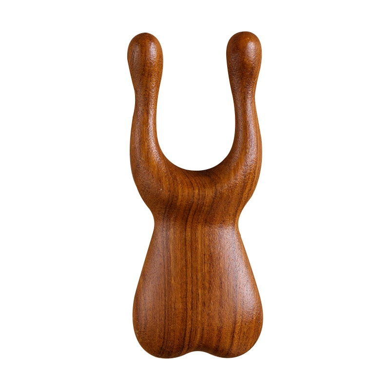 Green Sandalwood Facial Massager - Natural Radiance & Holistic Wellness