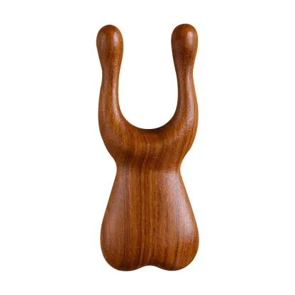 Green Sandalwood Facial Massager - Natural Radiance & Holistic Wellness