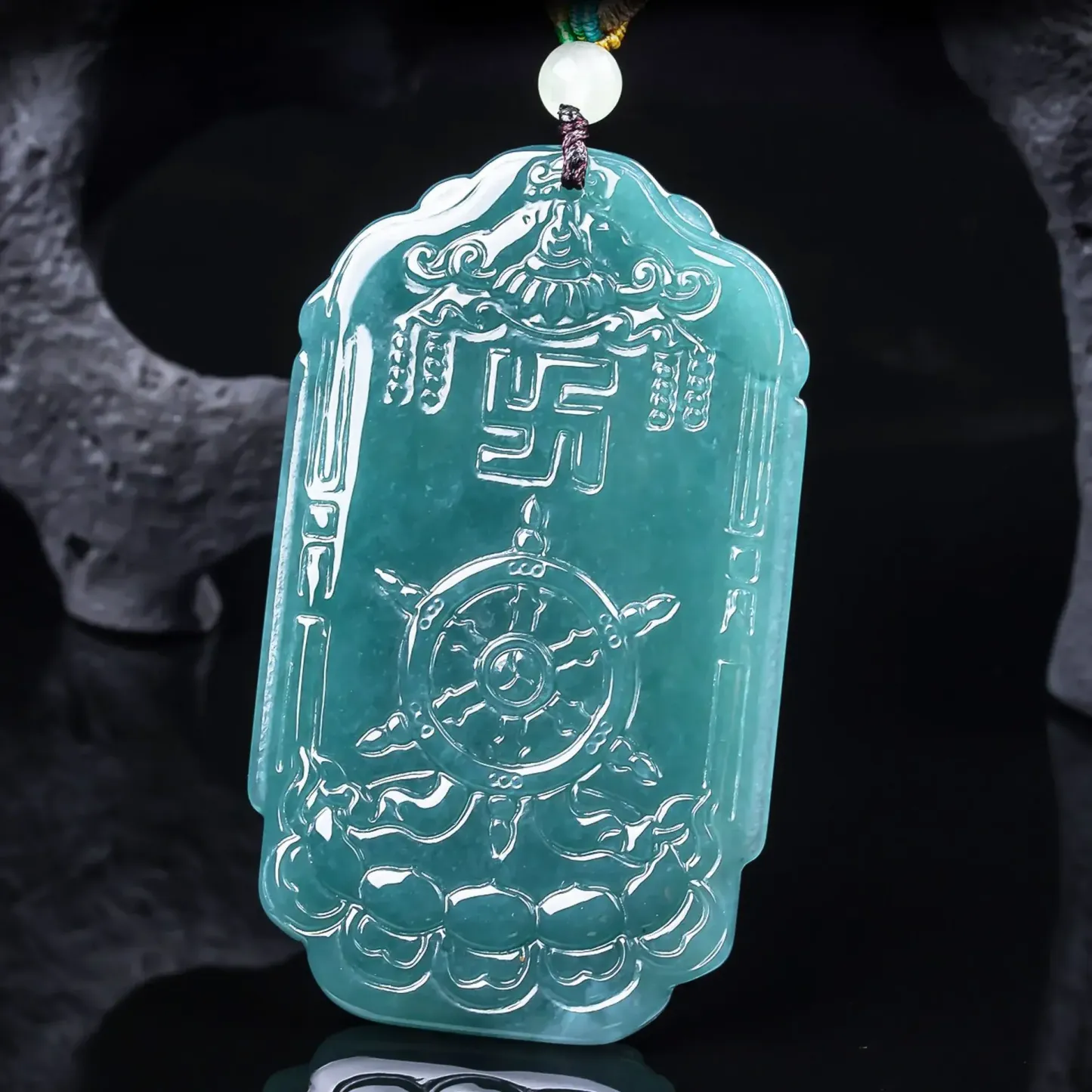 Jade Tara Guanyin Natural Jadeite Pendant – Compassion, Protection & Inner Peace