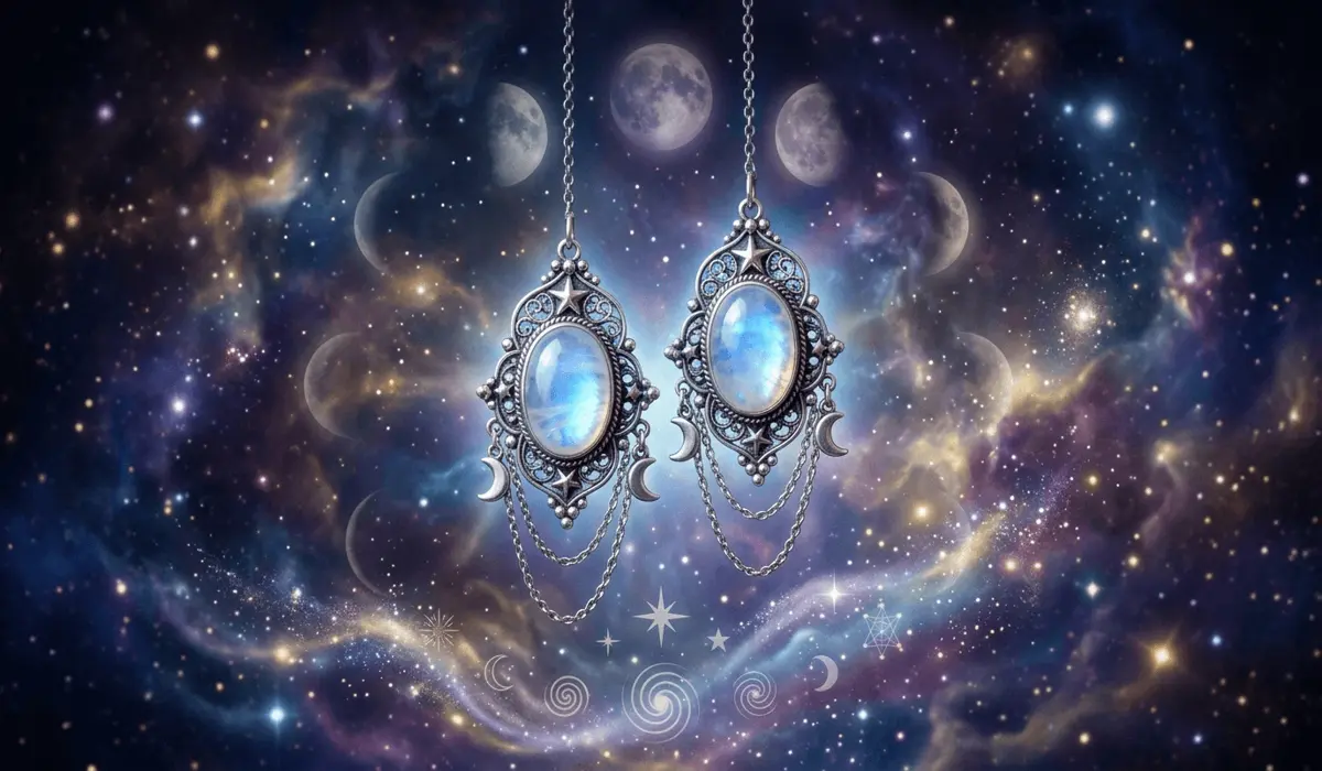 The Spiritual Meaning and Benefits of Moonstone Earrings