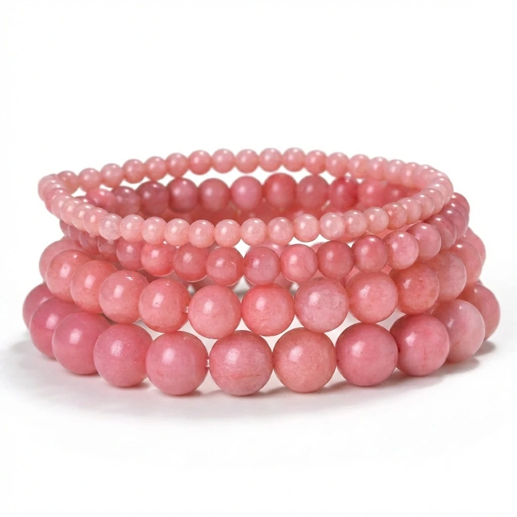 Natural Stone Handcrafted Bracelet – Finding Inner Peace & Radiant Luck