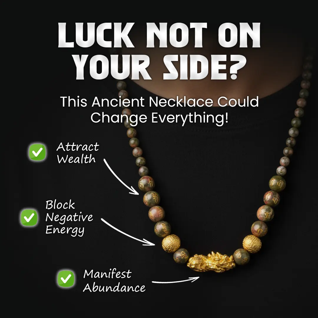 Chrysoprase Pixiu Fortune Necklace - The Bloom of Inner Peace