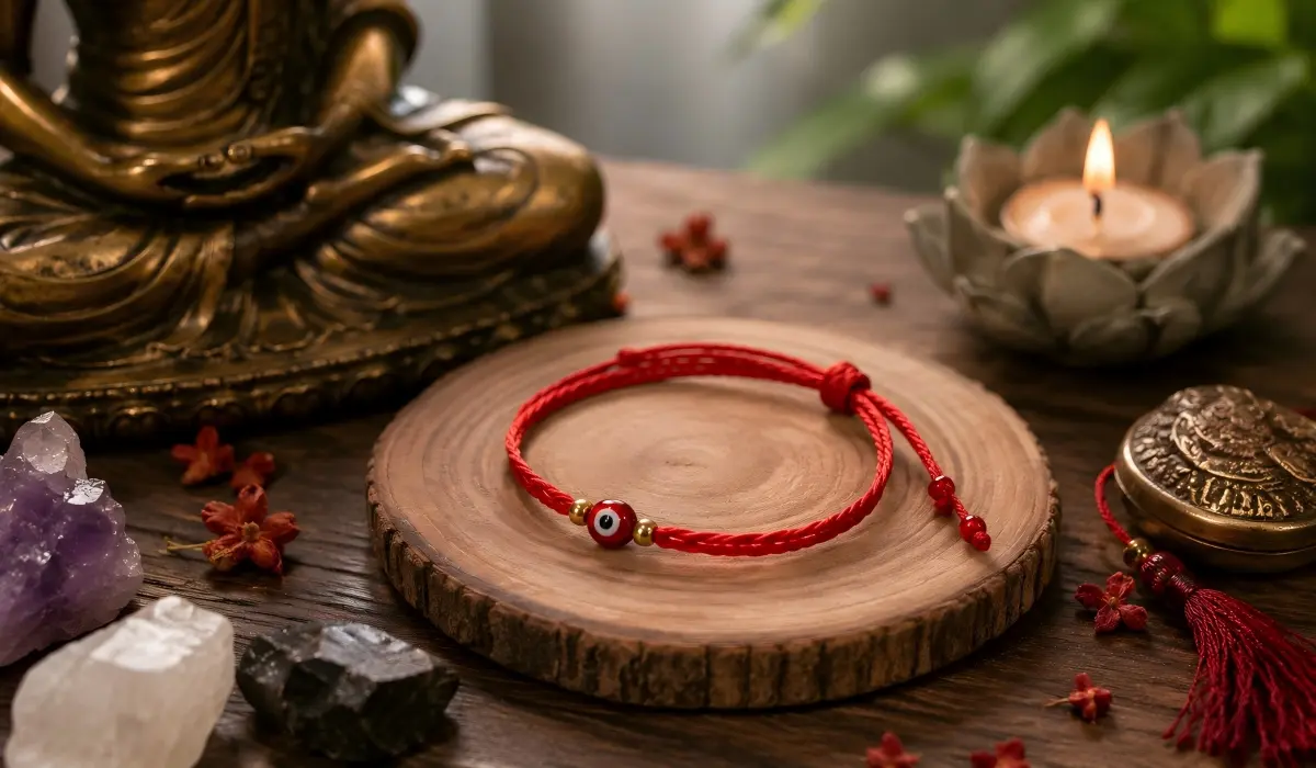 Red Cord Serenity Still Life