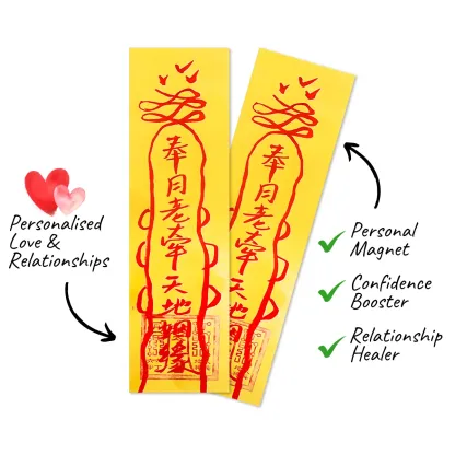 Romance Talisman - Personalised Talisman for Love & Relationships (2 Pieces)