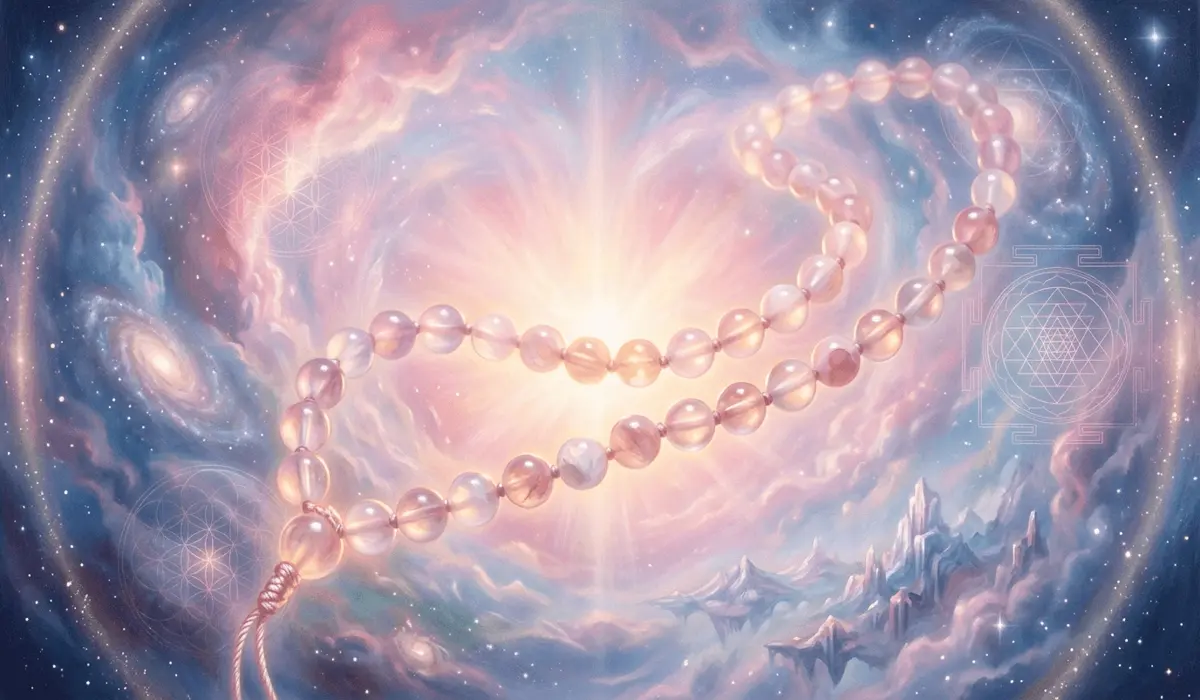 The Spiritual Meaning and Benefits of Rose Quartz Mala Beads