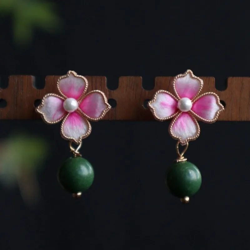 Scented Blossom Mulberry Silk Studs - Purity & Healing