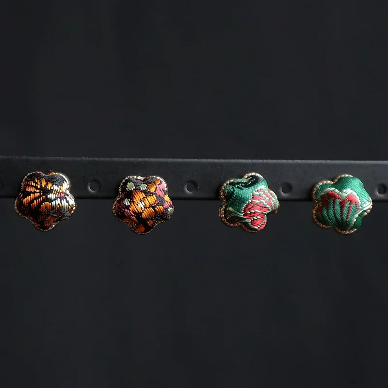 Song Brocade Flower Balance Earrings