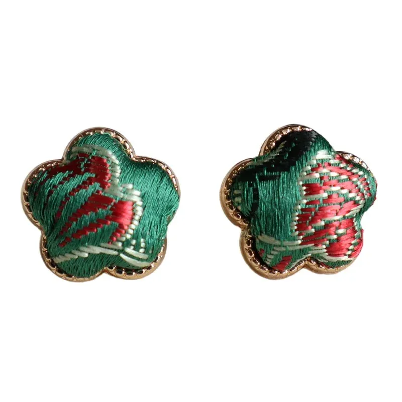 Song Brocade Flower Balance Earrings