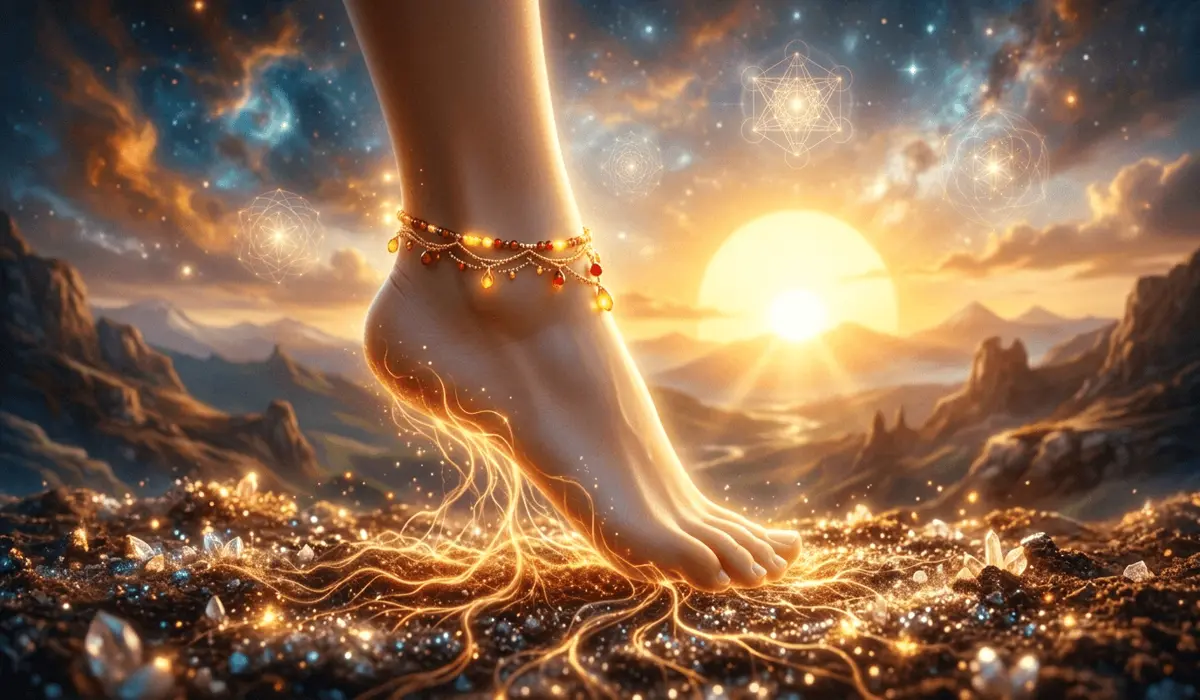 The Spiritual Meaning and Energy of Wearing an Anklet on the Right Leg
