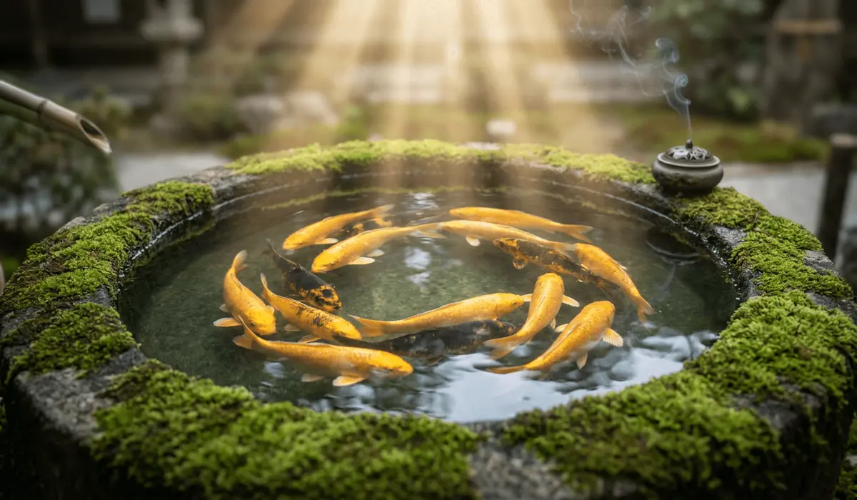 Upward vs. Downward Swimming Koi: Spiritual Meanings and Symbolism
