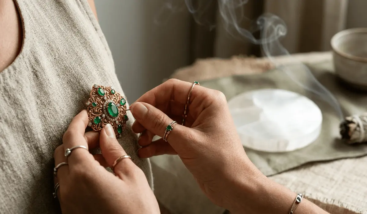 Which Side Should You Wear a Brooch? Etiquette and Symbolic Meanings