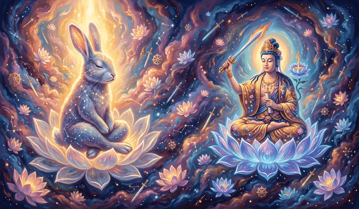Understanding the Zodiac Rabbit: Spiritual Meaning and the Wisdom of Manjusri