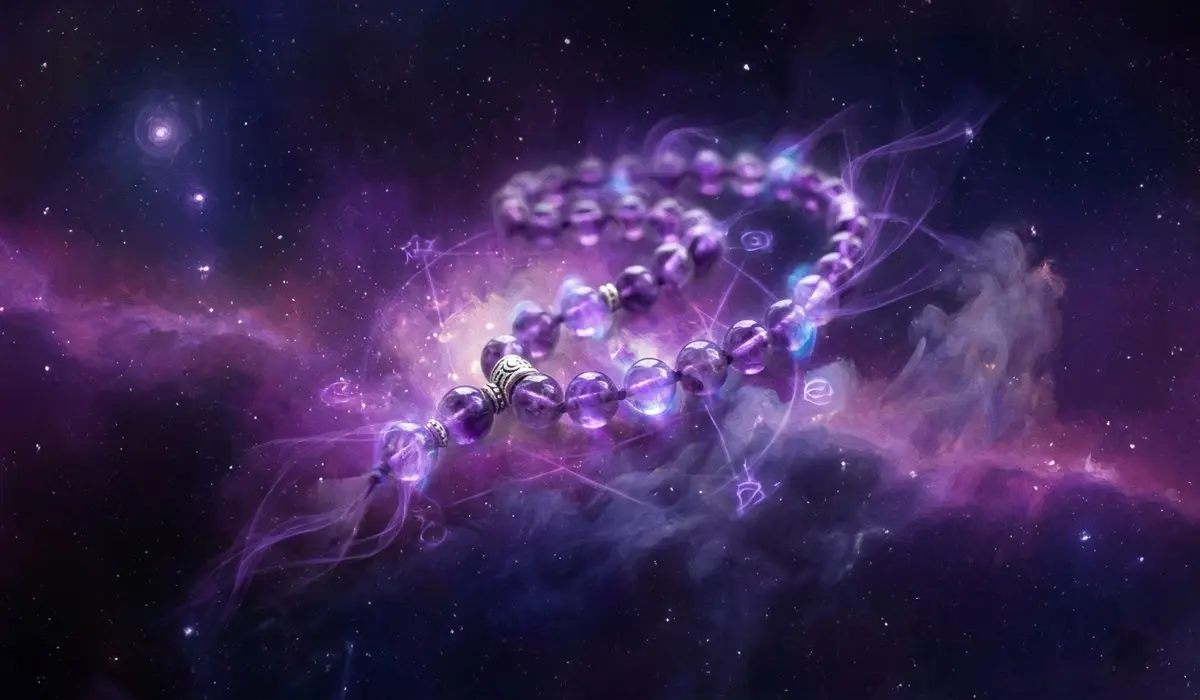 The Healing Power of Amethyst Mala Beads: A Guide to Reducing Anxiety and Enhancing Spiritual Growth