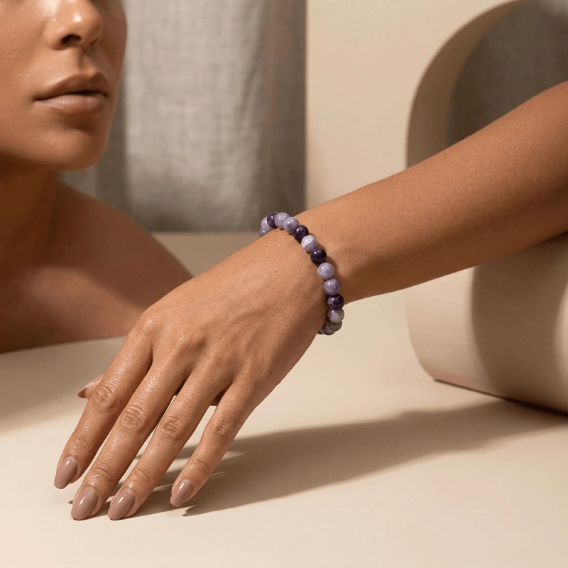 Amethyst Bracelet for Inner Peace & Cognitive Clarity