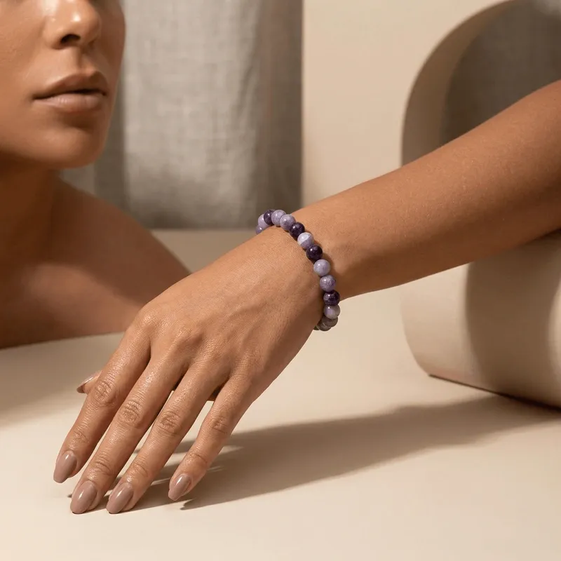 Amethyst Bracelet for Inner Peace & Cognitive Clarity