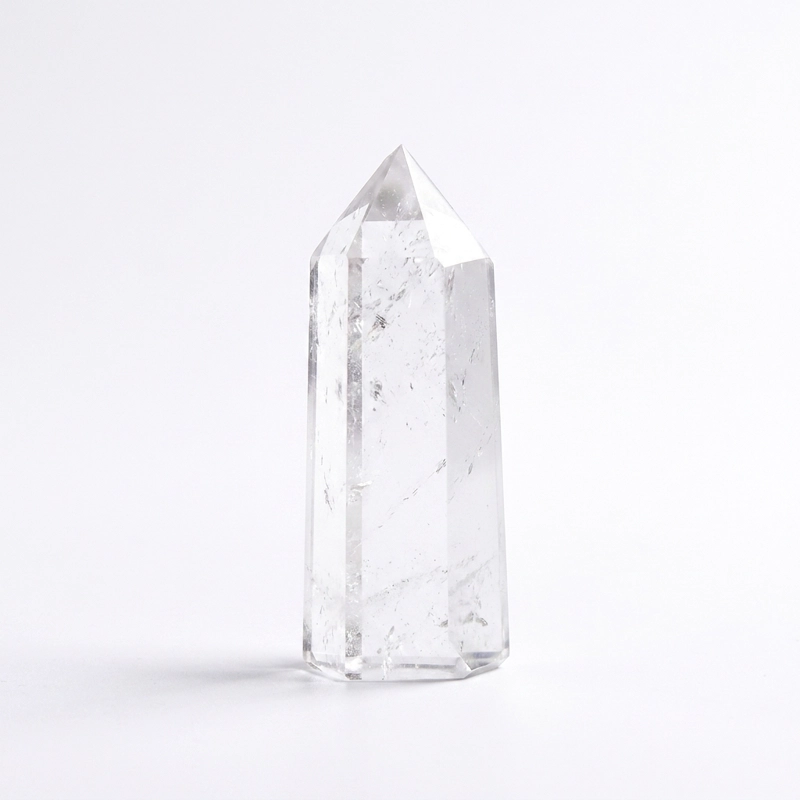 Clear Quartz Crystal Point for Mental Clarity & Energy Purification