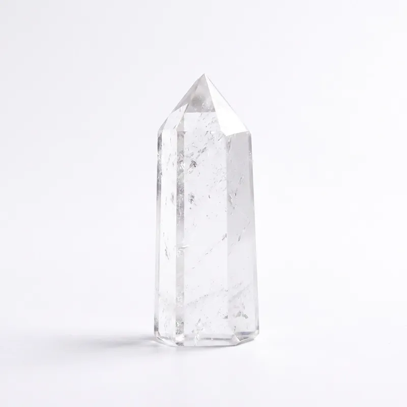 Clear Quartz Crystal Point for Mental Clarity & Energy Purification