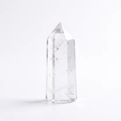 Clear Quartz Crystal Point for Mental Clarity & Energy Purification