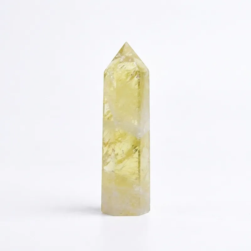 Citrine Crystal Point – Attract Wealth, Boost Confidence & Manifest Abundance